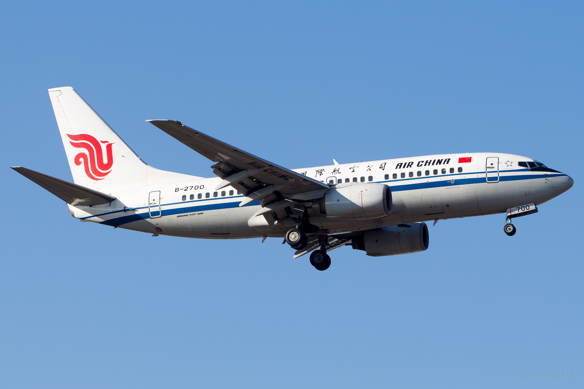 B-2700 Air China Boeing 737-79L in Peking / PEK